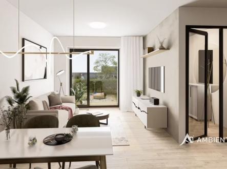 Vizualizace 1 | Prodej bytu, 2+kk, 79 m²