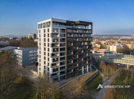 Foto_Lighthouse_Brno_DJI_0569 | Pronájem bytu, 2+kk, 43 m²