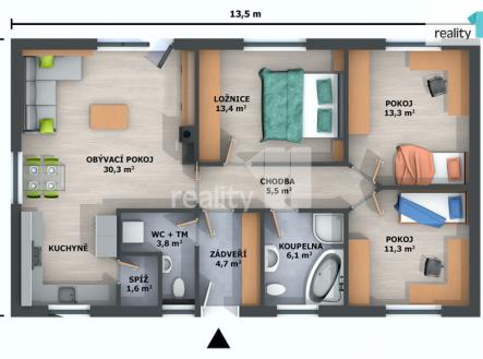 Prodej - dům/vila, 90 m²