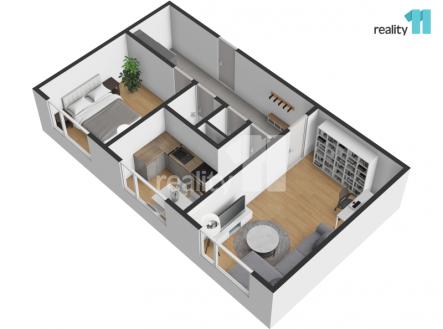 29 | Prodej bytu, 2+1, 62 m²