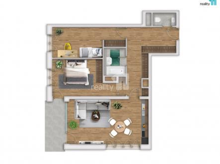 2 | Prodej bytu, 3+kk, 88 m²
