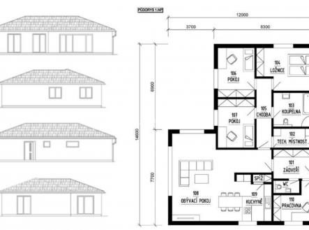 4 | Prodej - dům/vila, 125 m²