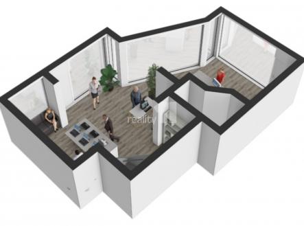 2 | Pronájem - obchodní prostor, 1 m²