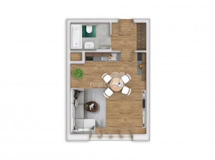 2 | Prodej bytu, 1+kk, 40 m²