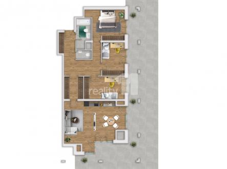 4 | Prodej bytu, 4+kk, 120 m²