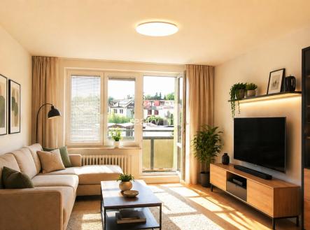 1 | Prodej bytu, 2+1, 59 m²