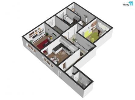 2 | Prodej bytu, 5+1, 223 m²