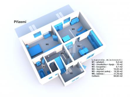 4 | Prodej - dům/vila, 107 m²