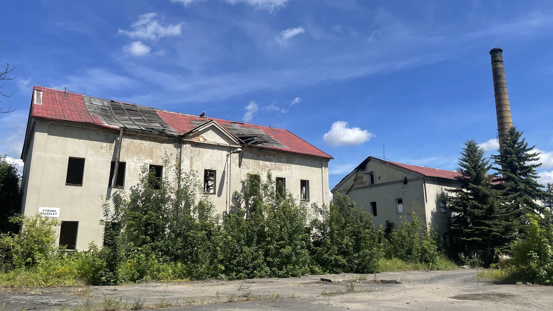 Bývalý komerční areál - Háj u Duchcova, okr. Teplice