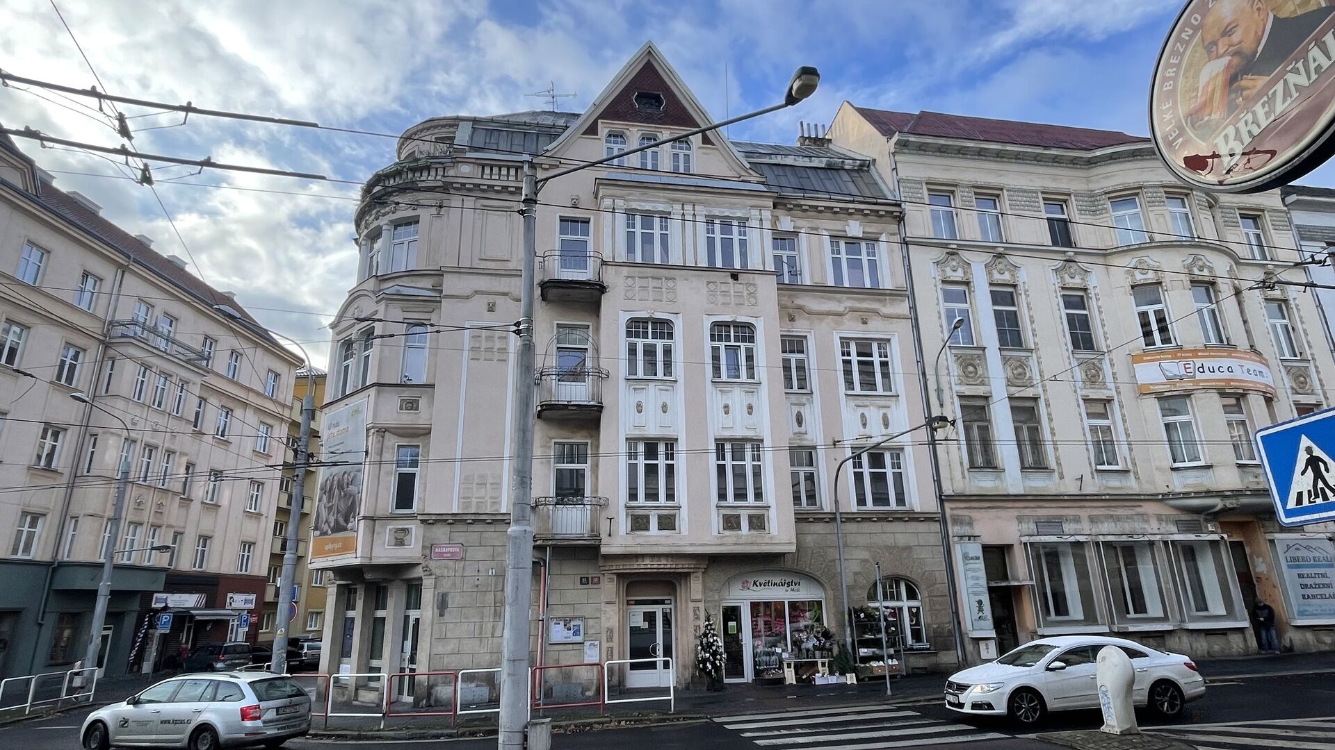 Secesní činžovní dům - Ústí n/Labem, Masarykova 55