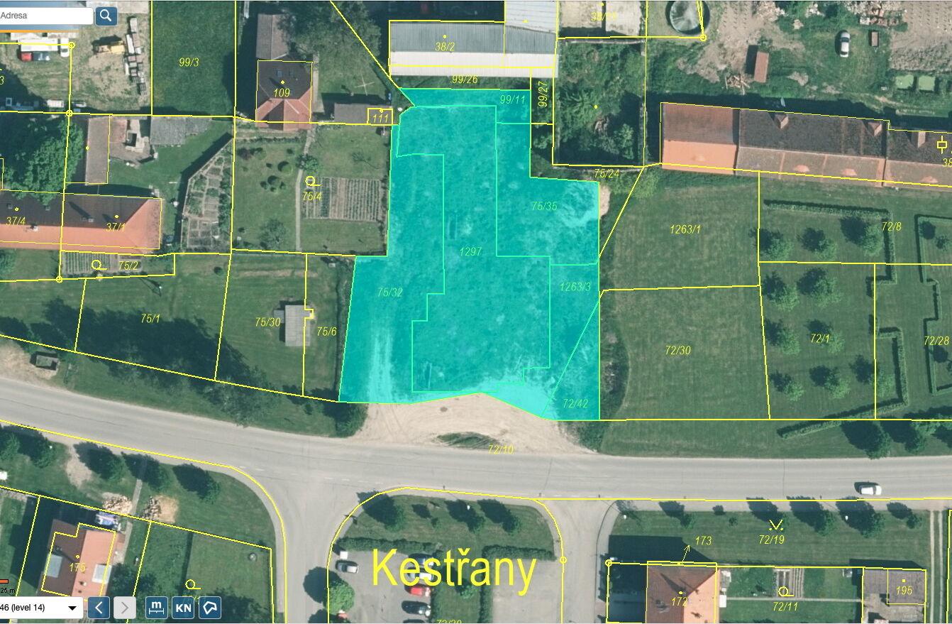 Stavební pozemky - Kestřany, okr. Písek