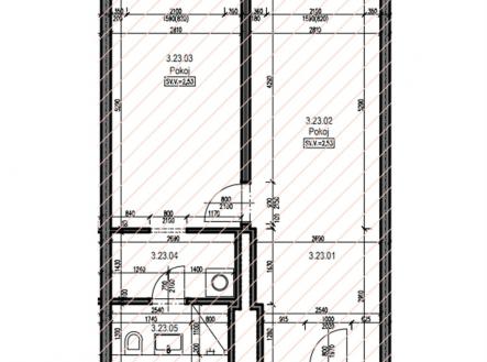 . | Prodej bytu, 2+1, 46 m²