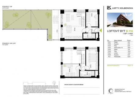 půdorys | Prodej bytu, atypický, 81 m²