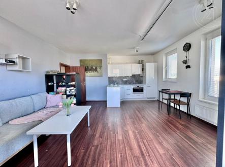 Celkový pohled od balkonu | Prodej bytu, 2+kk, 54 m²