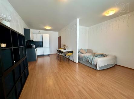 . | Pronájem bytu, 1+kk, 42 m²