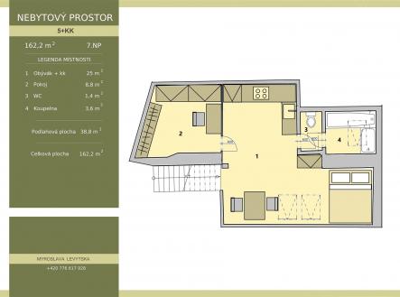 . | Prodej - kanceláře, 162 m²