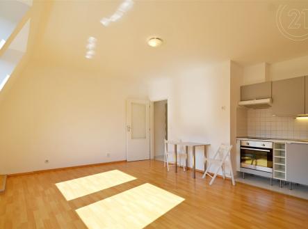 Pronájem bytu, 1+kk, 27 m² obrázek