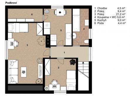 . | Prodej - dům/vila, 210 m²