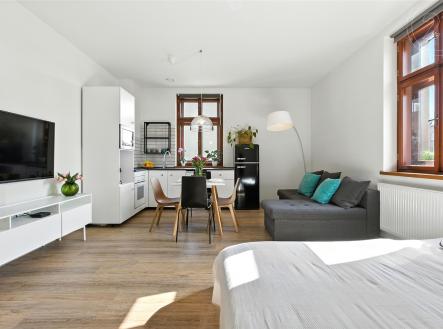 . | Prodej bytu, 1+kk, 47 m²
