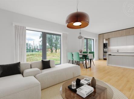 Kuchyň vizualizace  | Prodej - dům/vila, 141 m²