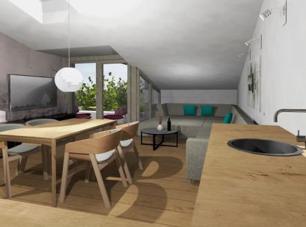 . | Prodej bytu, 2+kk, 58 m²