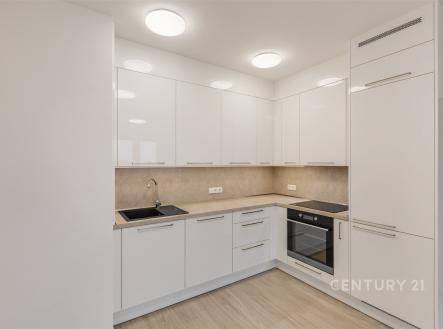 Plně vybavená kuchyňská linka Oresi. | Pronájem bytu, 2+kk, 52 m²