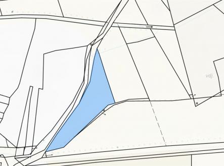 . | Prodej - pozemek, zemědělská půda, 1 922 m²