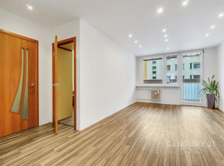 Obývací pokoj - současný stav. | Prodej bytu, 4+1, 80 m²