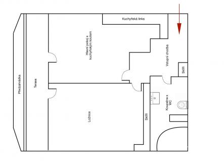 . | Prodej bytu, 2+kk, 65 m²