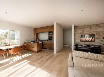 Vizualizace obývacího pokoje  | Prodej - dům/vila, 243 m²