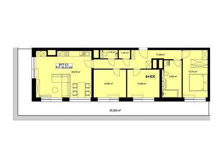 . | Prodej bytu, 4+kk, 94 m²