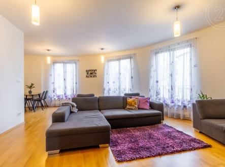 Obývací pokoj | Prodej bytu, 3+kk, 93 m²