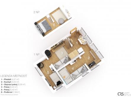 . | Prodej - chata/rekreační objekt, 36 m²