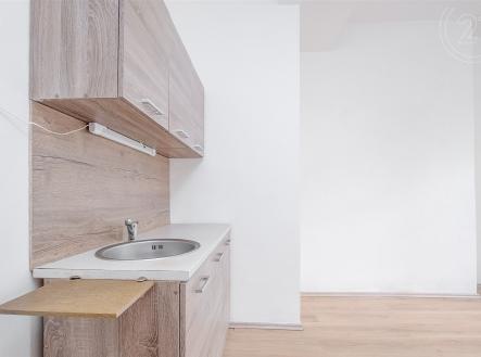 Kuchyňský kout | Pronájem bytu, garsoniéra, 23 m²
