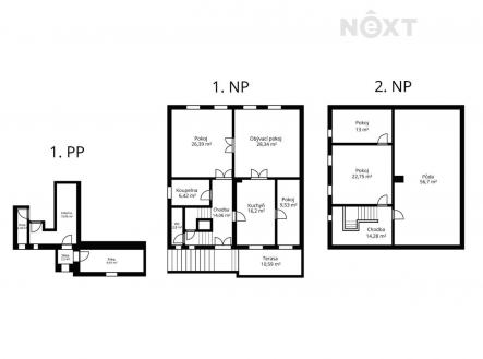 Prodej - komerční objekt, obchodní centrum, 681 m²