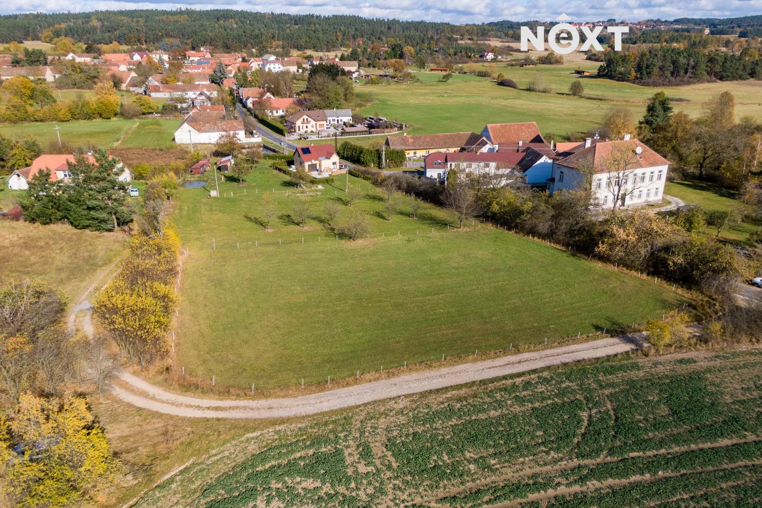 Prodej pozemek Bydlení|Plzeňský kraj, Klatovy, Horažďovice, Komušín, 23, 34101