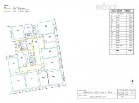 Pronájem - kanceláře, 18 m²