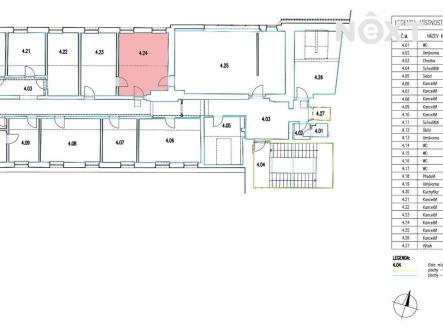 Pronájem - kanceláře, 22 m²