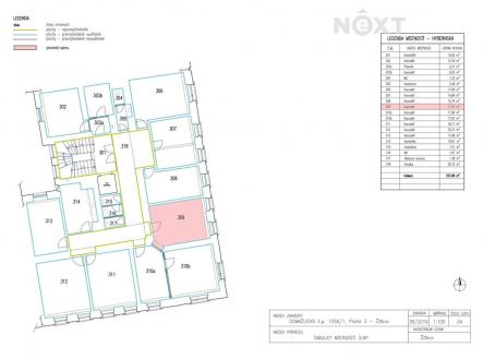 Pronájem - kanceláře, 17 m²