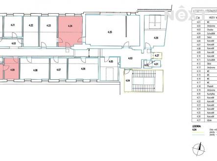 Pronájem - kanceláře, 17 m²