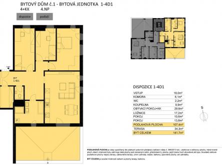 Fotka 3 | Prodej bytu, 4+kk, 142 m²