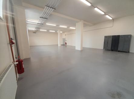 Pronájem - skladovací prostor, 164 m²