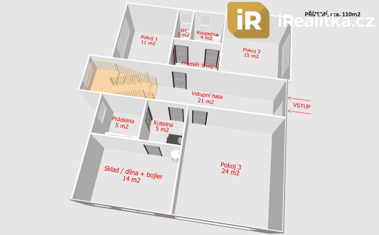 Prodej rodinného domu, 7 a více pokojů, 250 m², Mirotice