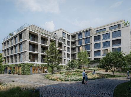 Vnitroblok_Budova_C1 | Prodej bytu, 4+kk, 106 m²