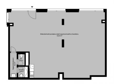 MOCU 2 NC21109 prodejna | Prodej - kanceláře, 119 m²