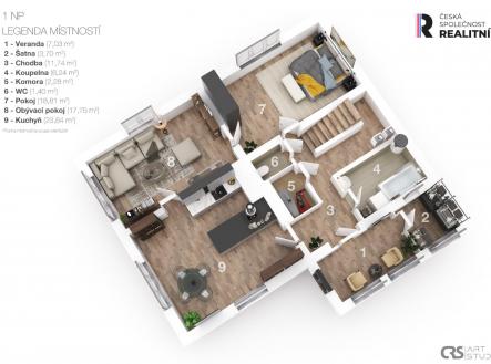 Prodej - dům/vila, 370 m²