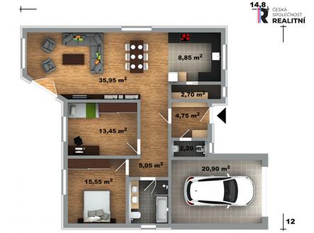 Prodej - pozemek pro bydlení, 723 m²