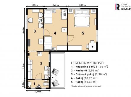 Prodej - chata/rekreační objekt, 40 m²