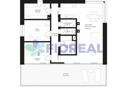 . | Prodej bytu, 3+kk, 104 m²