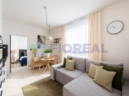 . | Pronájem bytu, 2+kk, 39 m²